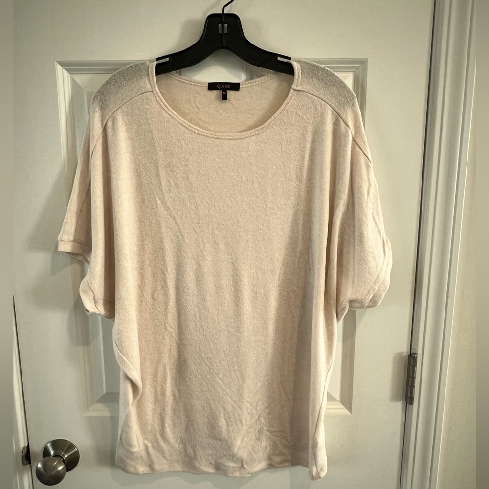 Quince Soft Cream women’s knit lightweight sweater